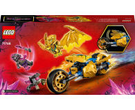 LEGO NINJAGO® 71768 Złoty smoczy motocykl Jaya - 1088229 - zdjęcie 10